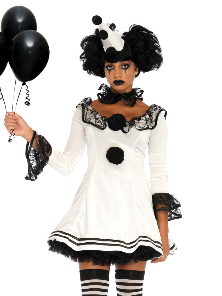 Leg Avenue Pierrot Clown Costume