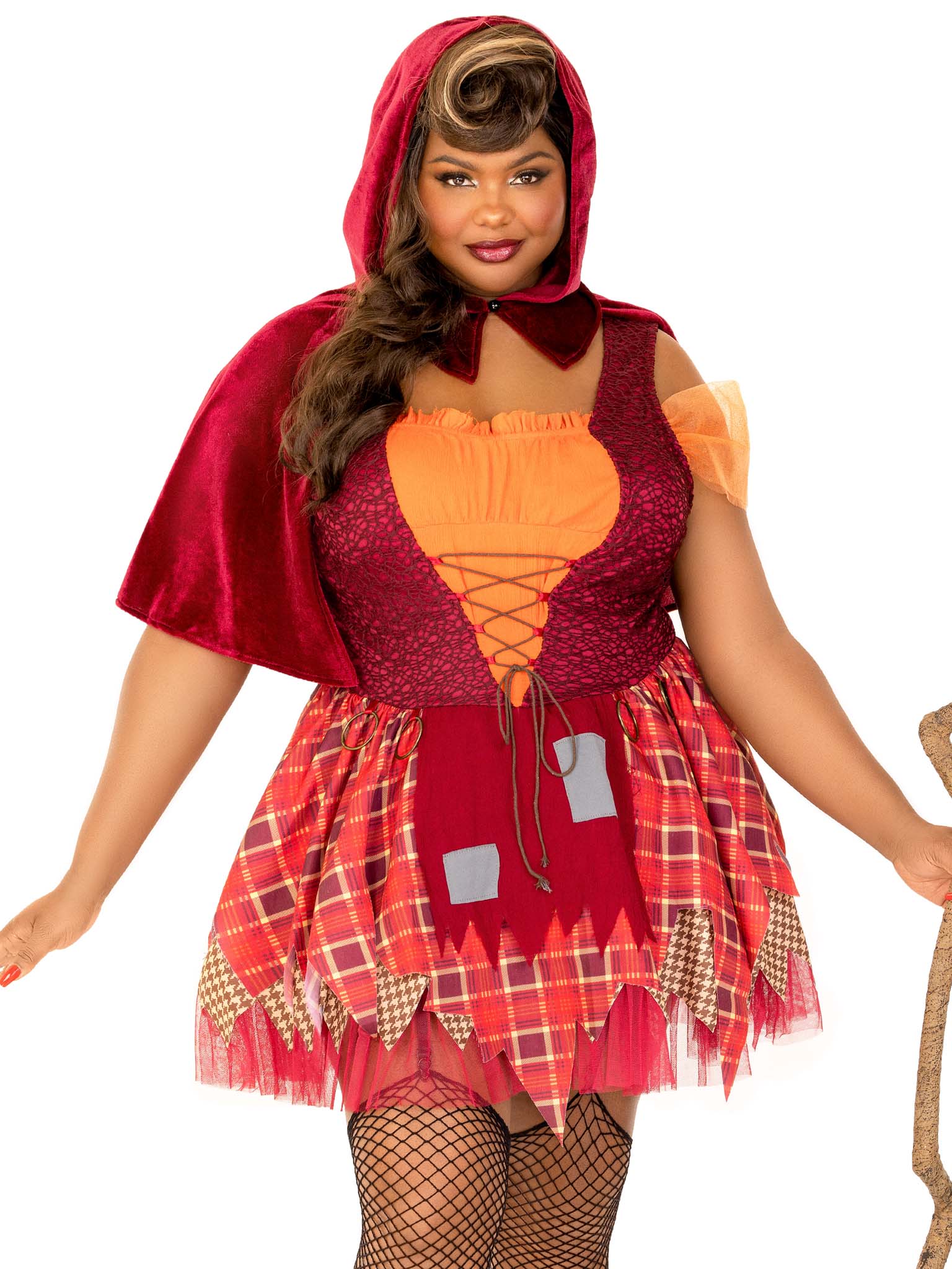 Salem Sweetie Plus Size Halloween Costume Leg Avenue