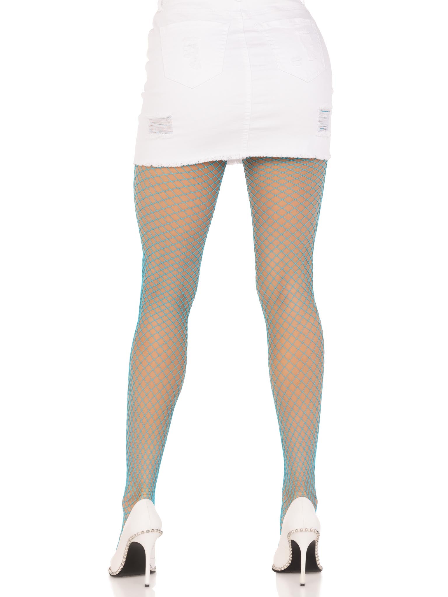 INDUSTRIAL NET TIGHTS, White Spandex Fishnet Pantyhose, Dancewear, Cosplay  Costumes, Pin up Stockings -  Norway