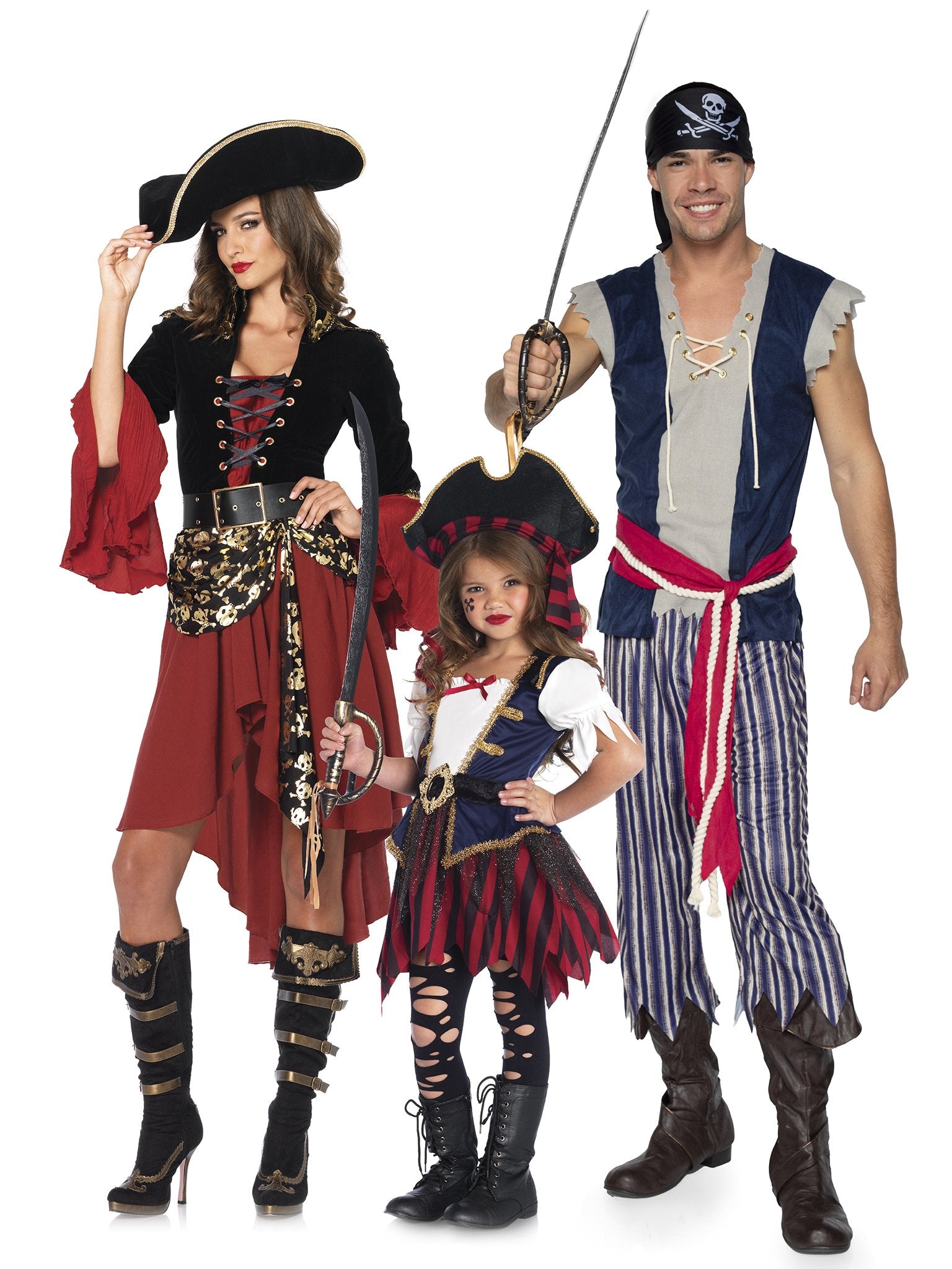 Caribbean Pirate Costume, Girl's Halloween Costumes | Leg Avenue