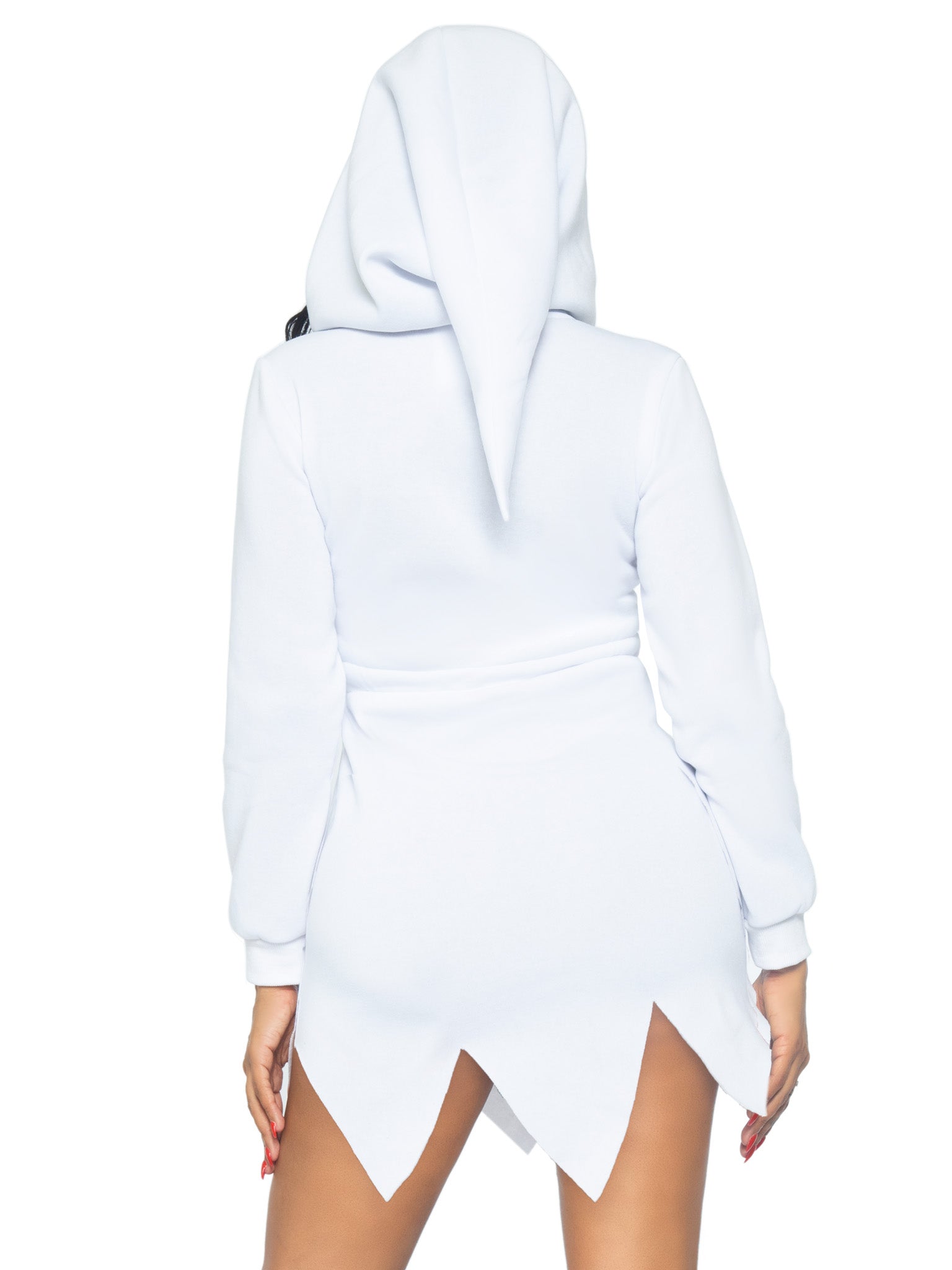 Leg Avenue Women's Fastball Fox Costume, White/Black, Small/Medium