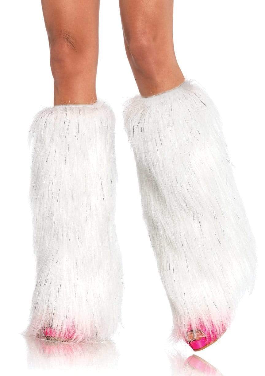 grey fur long legwarmers – FIELD of PONIES