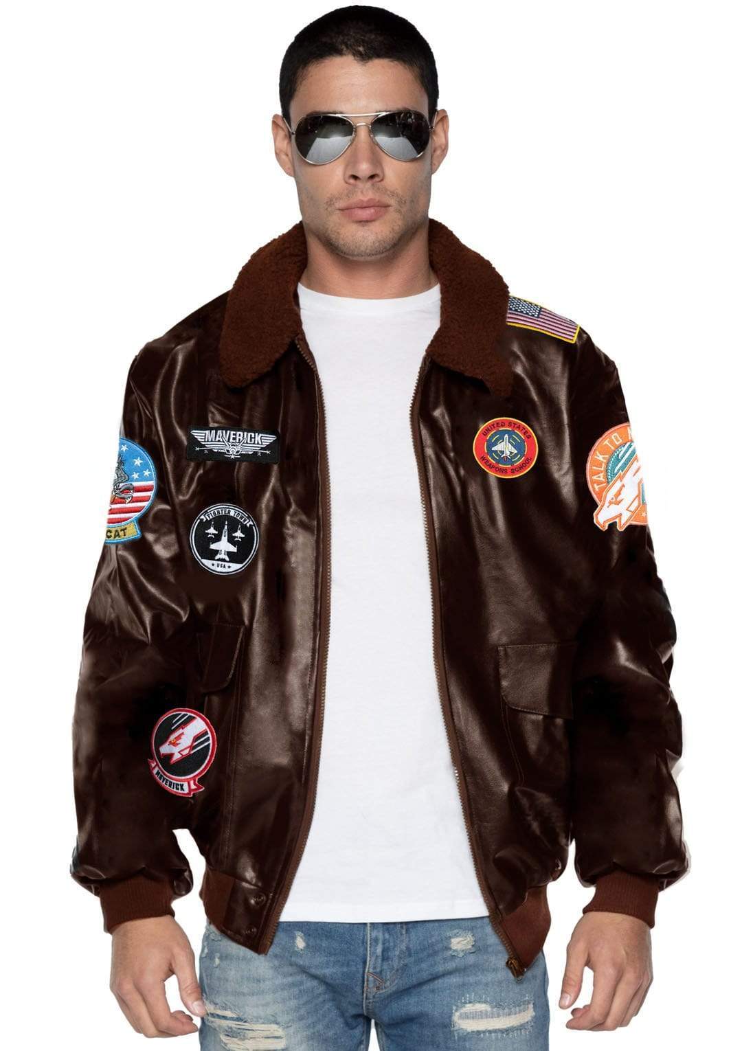 Men's Official Licensed Top Gun Maverick Bomber Jacket