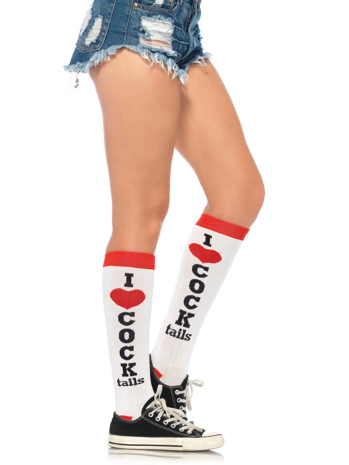 Leg Avenue Cocktails Knee Socks