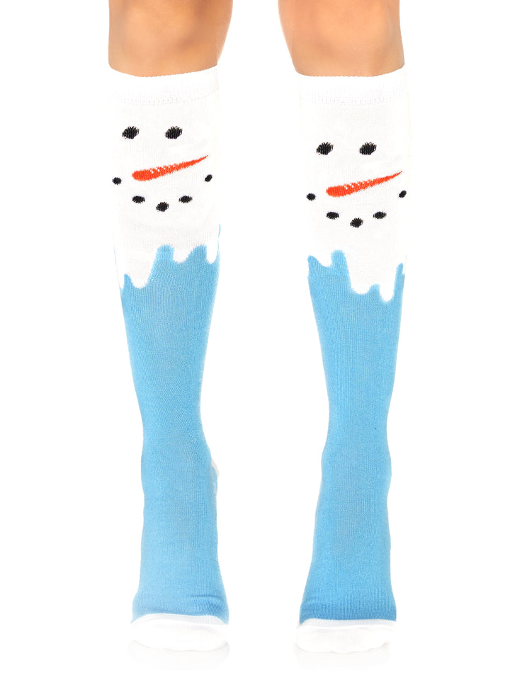 Leg Avenue Snow Man Knee-High Socks