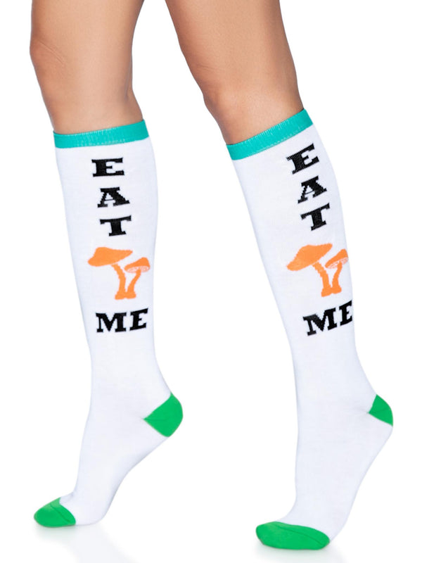 Leg Avenue Eat Me Knee High Socks