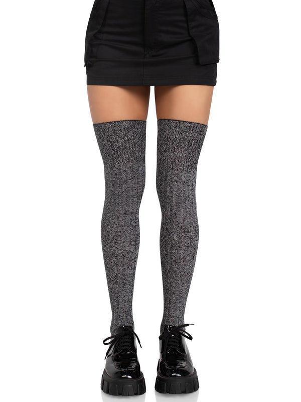 Leg Avenue Rib Knit Thigh Highs