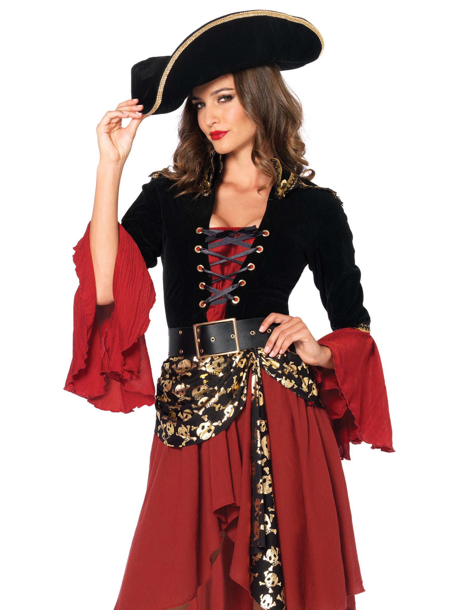 Cruel Seas Captain Costume, Women's Pirate Costumes | Leg Avenue