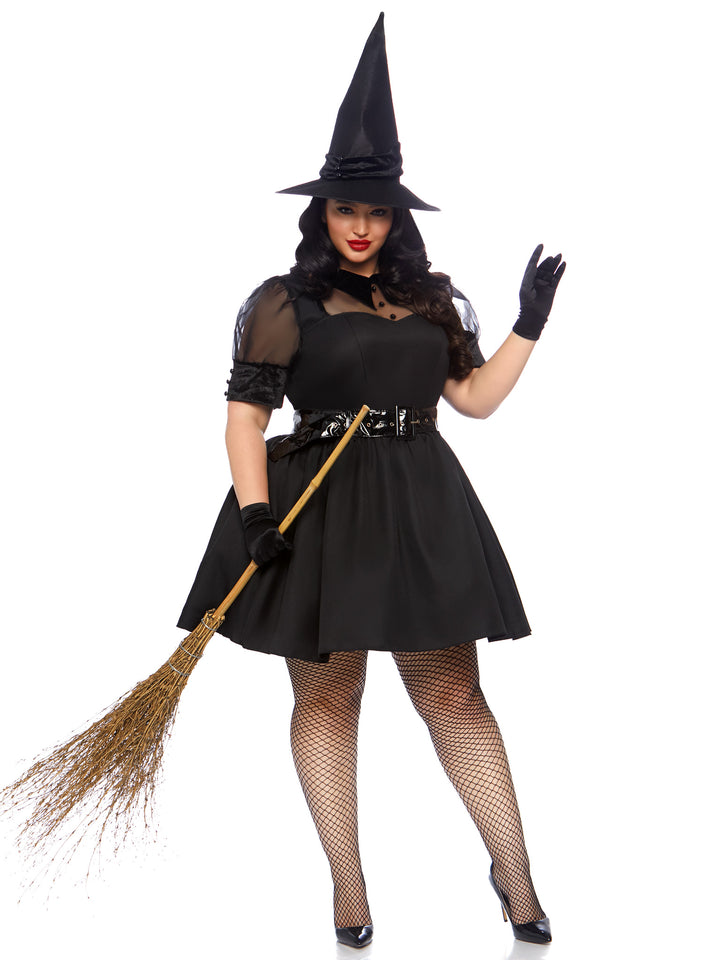 Leg Avenue Plus Bewitching Witch Costume