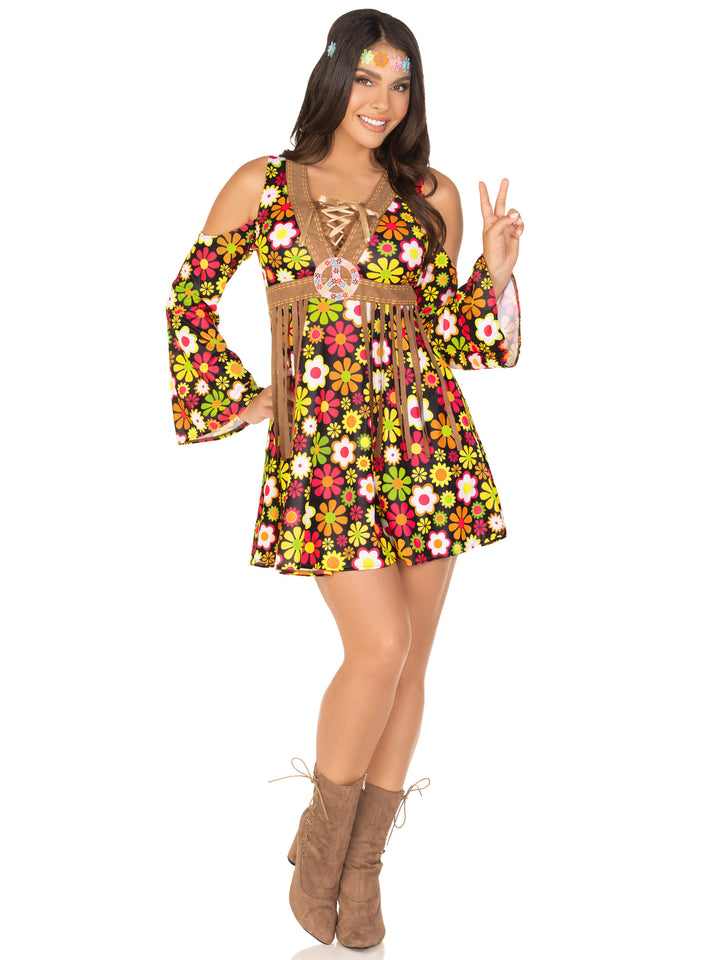 Leg Avenue Starflower Hippie Dress Costume