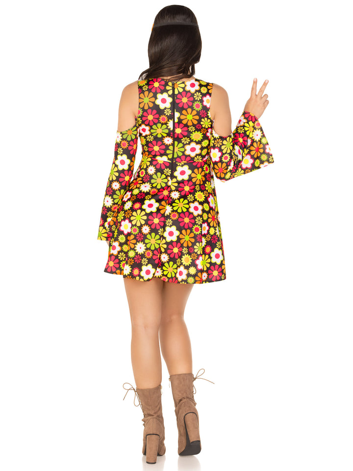 Leg Avenue Starflower Hippie Dress Costume