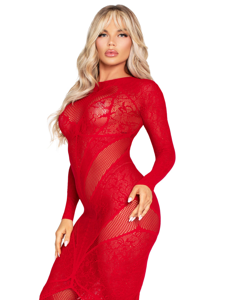 Leg Avenue Sweet Seduction Body Con Dress