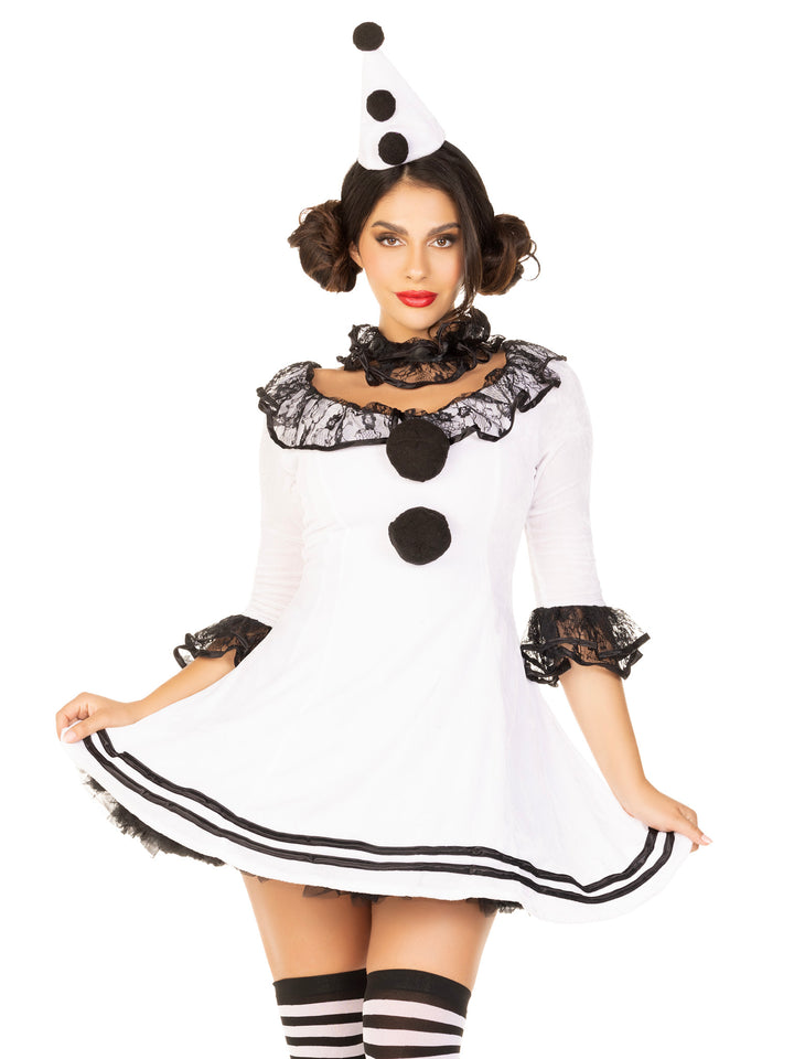 Leg Avenue Pierrot Clown Costume