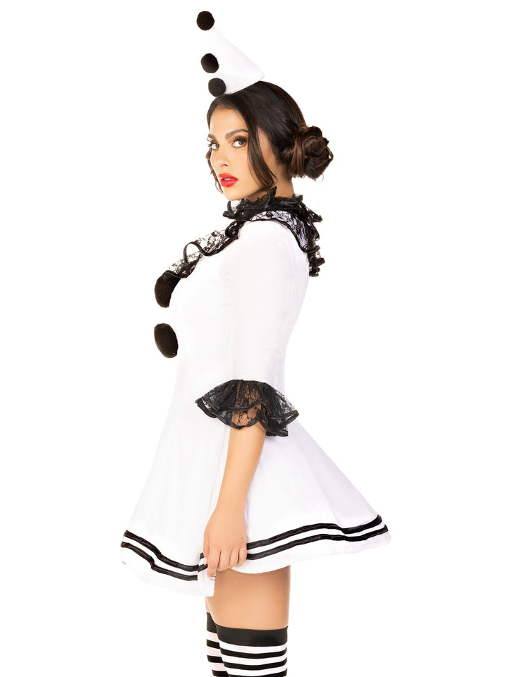 Leg Avenue Pierrot Clown Costume