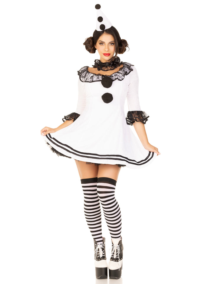 Leg Avenue Pierrot Clown Costume