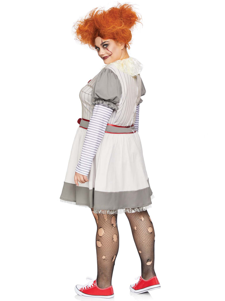 Leg Avenue Plus Creepy Clown Costume