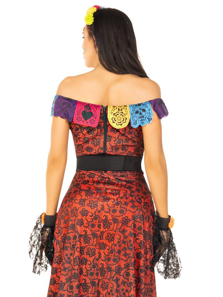 Leg Avenue Day of the Dead Beauty Costume