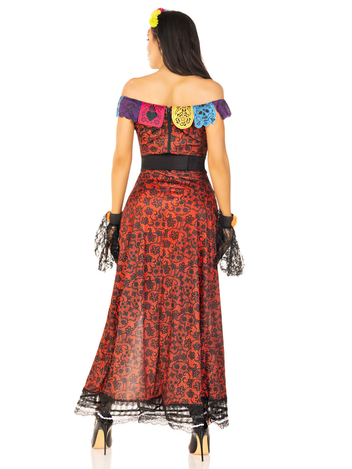 Leg Avenue Day of the Dead Beauty Costume