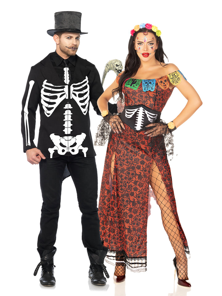 Leg Avenue Day of the Dead Beauty Costume