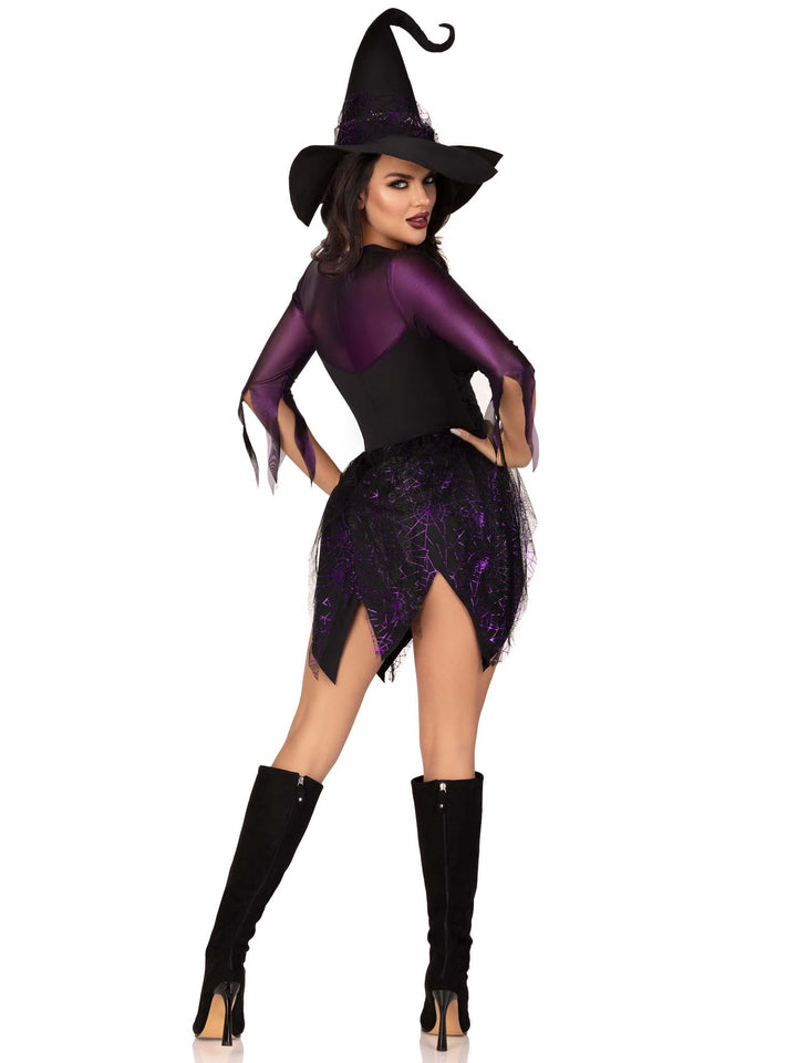 Leg Avenue Sexy Spellcaster Witch Pentagram Adult Womens Halloween Costume  86829 - Fearless Apparel