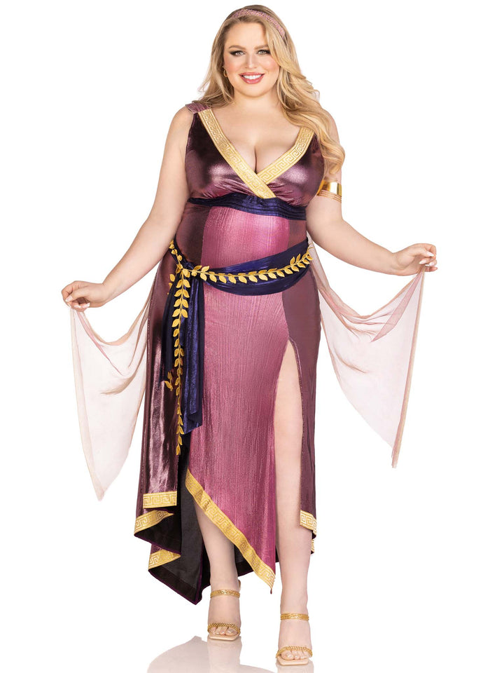 Leg Avenue Plus Amethyst Goddess Costume