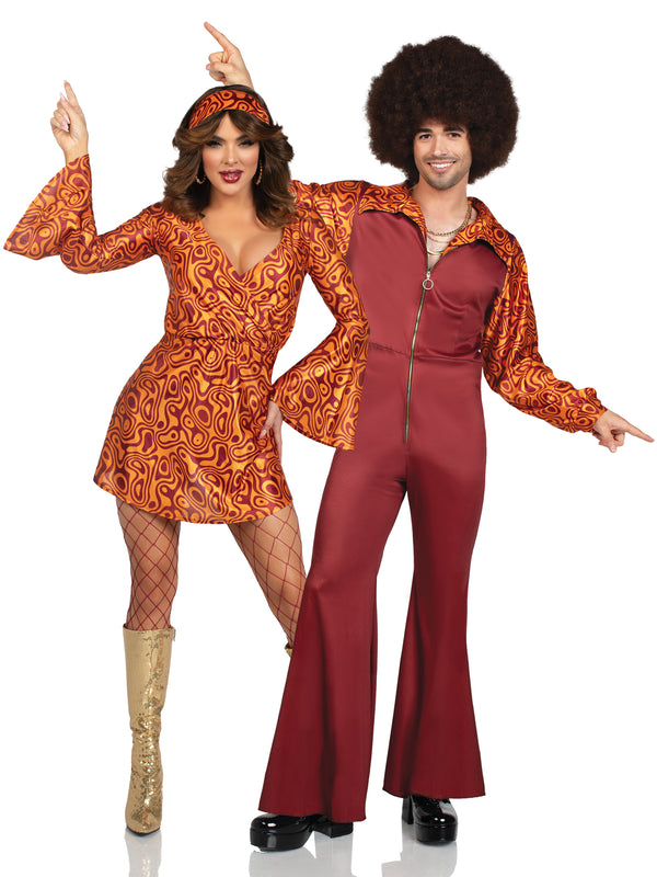 To the Disco Couple's Costume