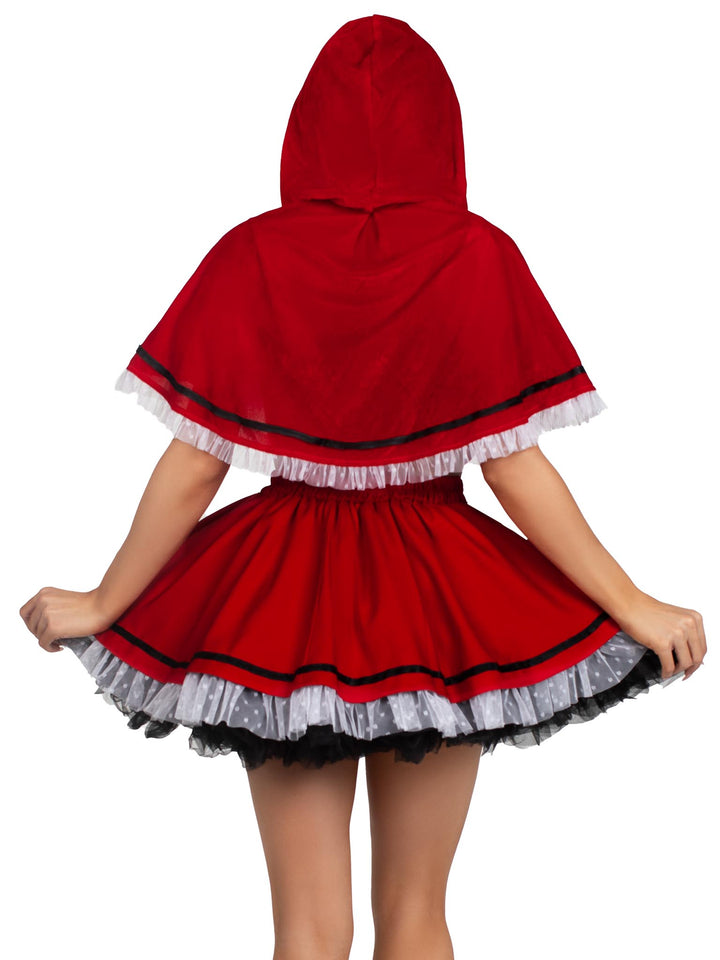 Leg Avenue Flirty Miss Red Riding Hood Costume