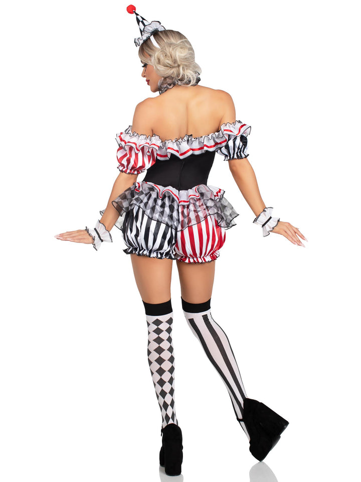 Leg Avenue Darling Harlequin Clown Costume