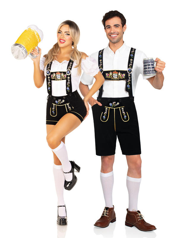 Lederhosen Honeys Oktoberfest Couple's Costume