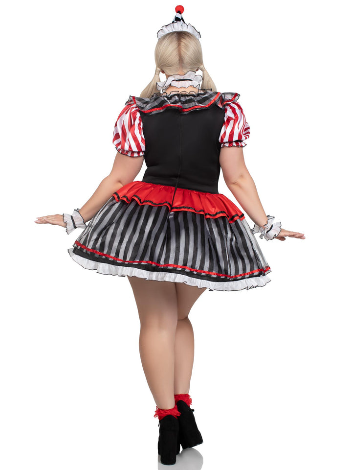 Leg Avenue Plus Darling Harlequin Costume