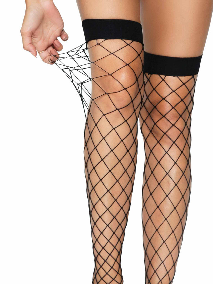 Leg Avenue Ida Net Thigh High Stockings