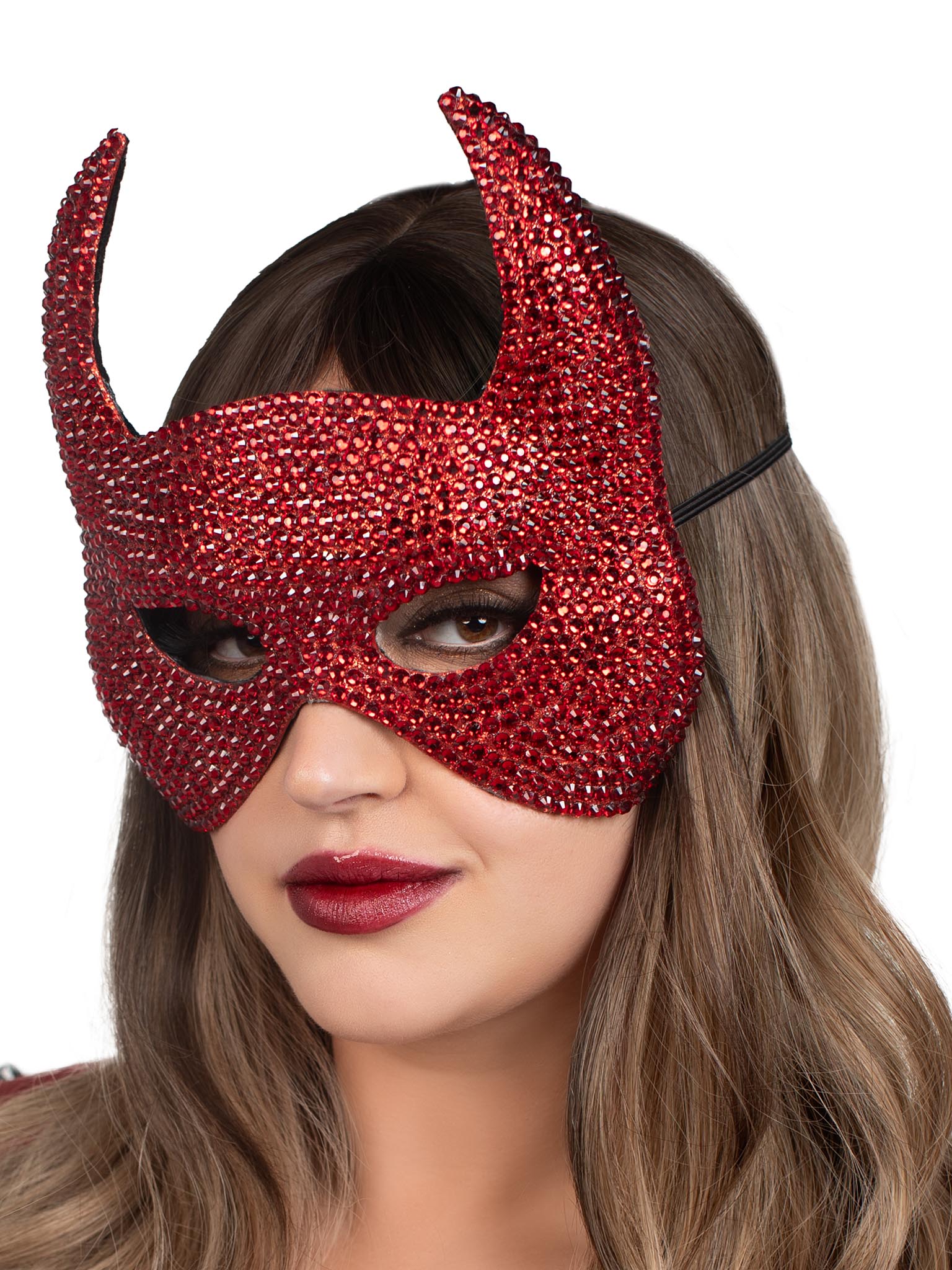 Rhinestone Devil Mask, Halloween Costumes | Leg Avenue