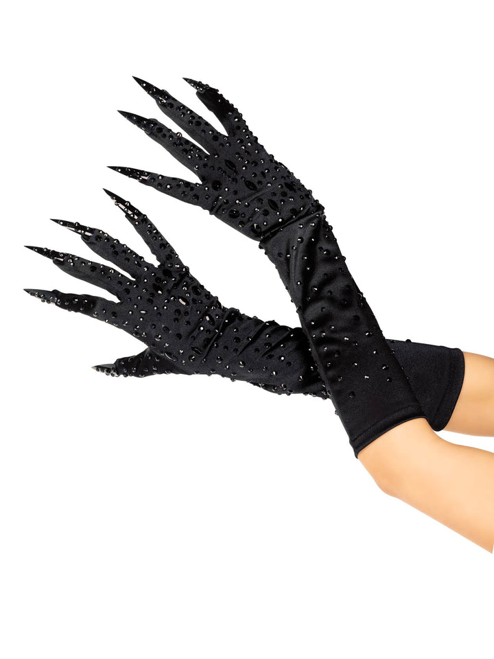 Leg Avenue Rhinestone Devil Claw Gloves