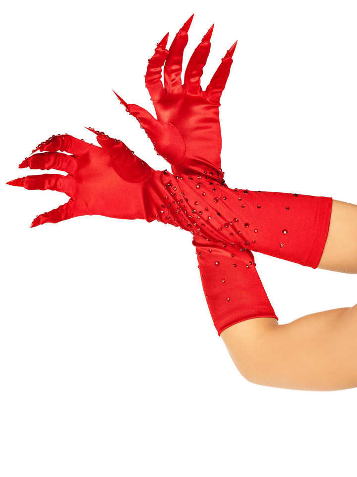 Leg Avenue Rhinestone Devil Claw Gloves