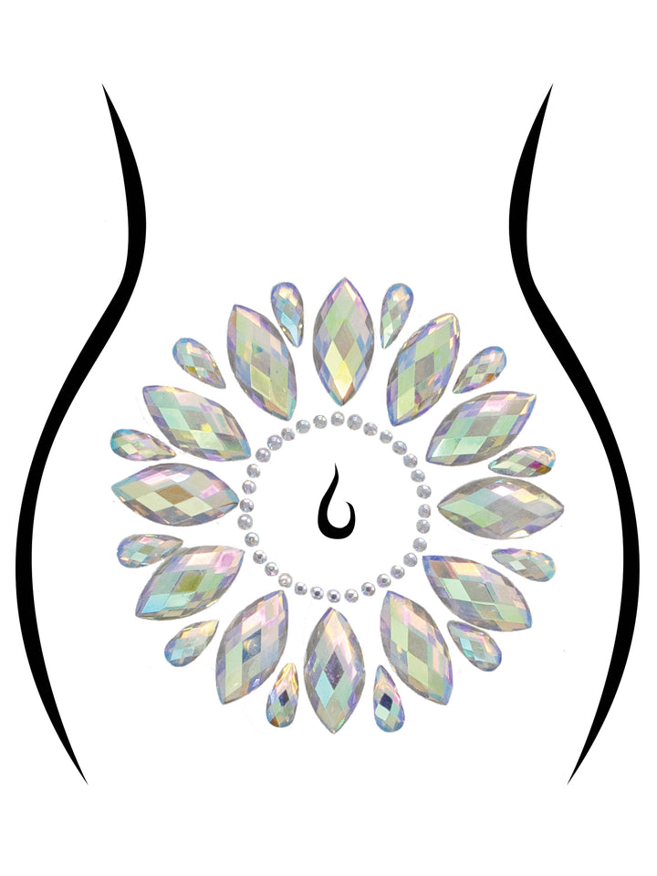 Fleur Belly Jewels Sticker