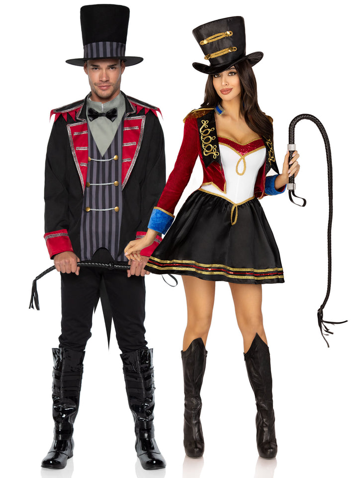 Men's Sinister Ringmaster Costume, Fun Halloween Costumes | Leg Avenue