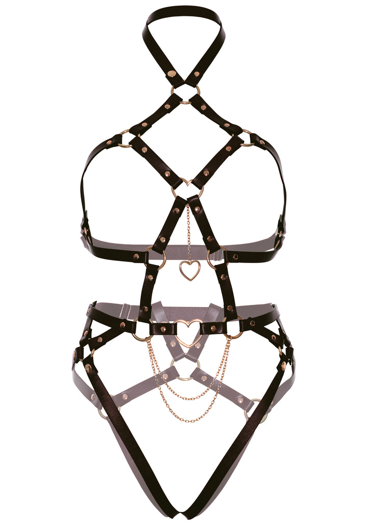 Chained And Charmed Harness Teddy