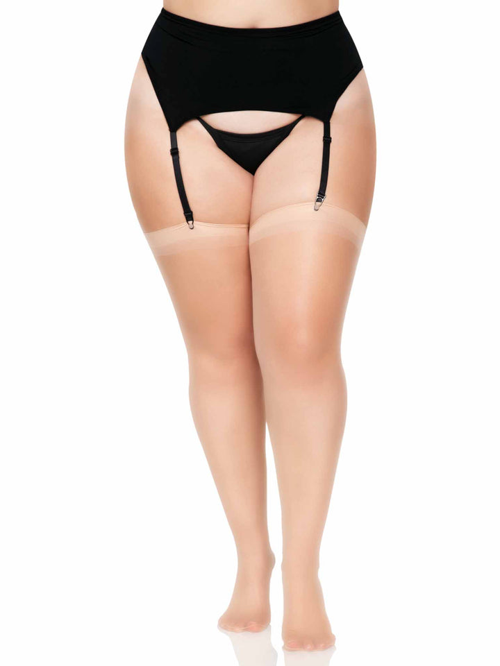 Sheer Plus Size Stockings, Womens Sexy Hosiery