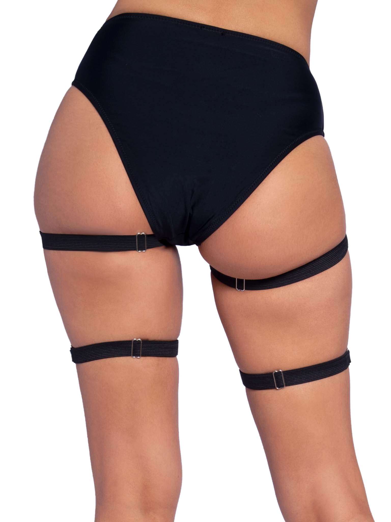 Dual Strap Thigh Garters Womens Leg Garters Leg Avenue