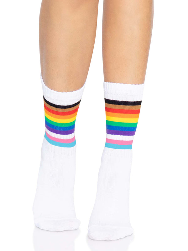 color_rainbow | Pride Crew Socks