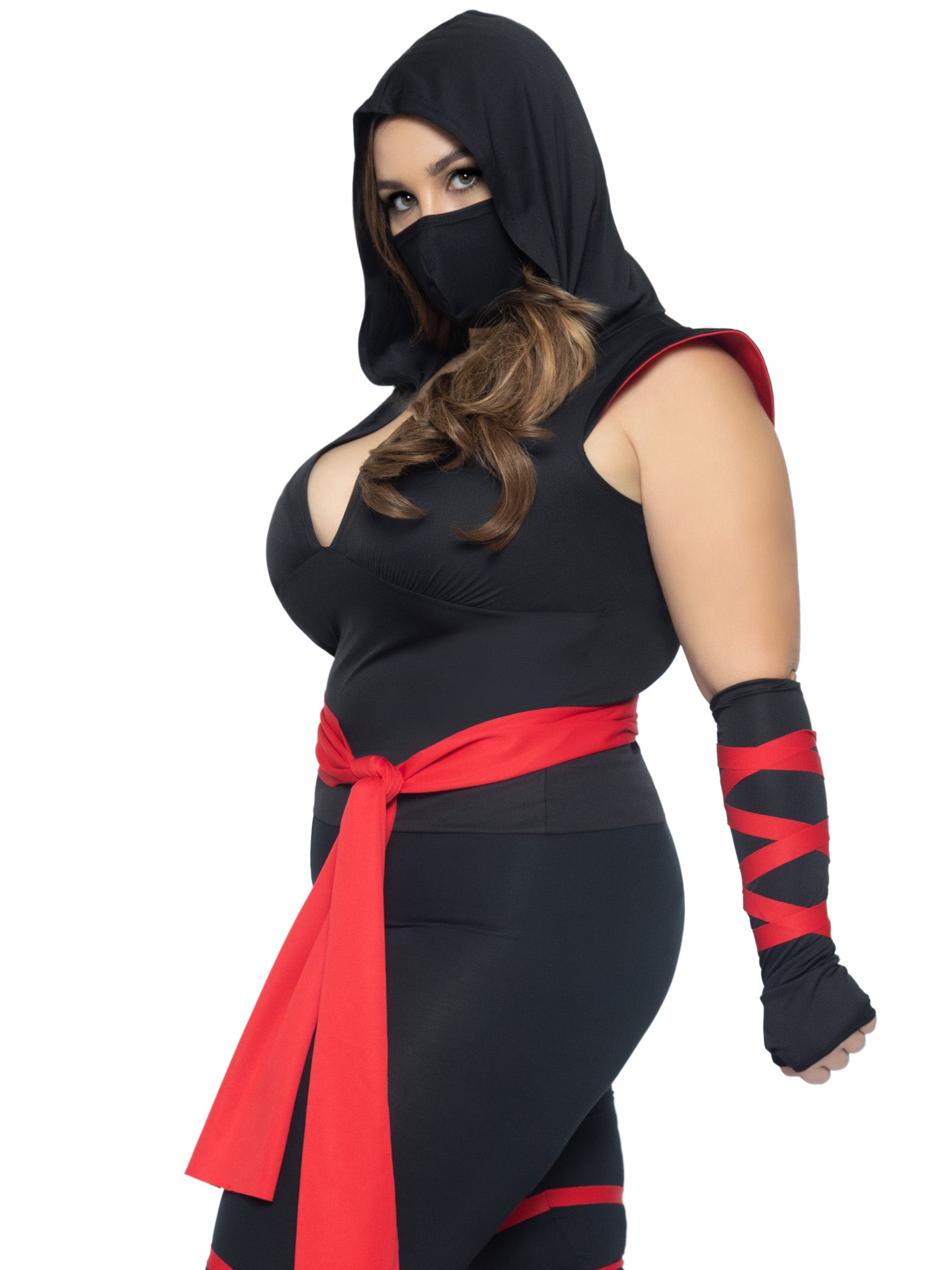 Deadly Ninja Costume, Women's Plus Size Costumes | Leg Avenue