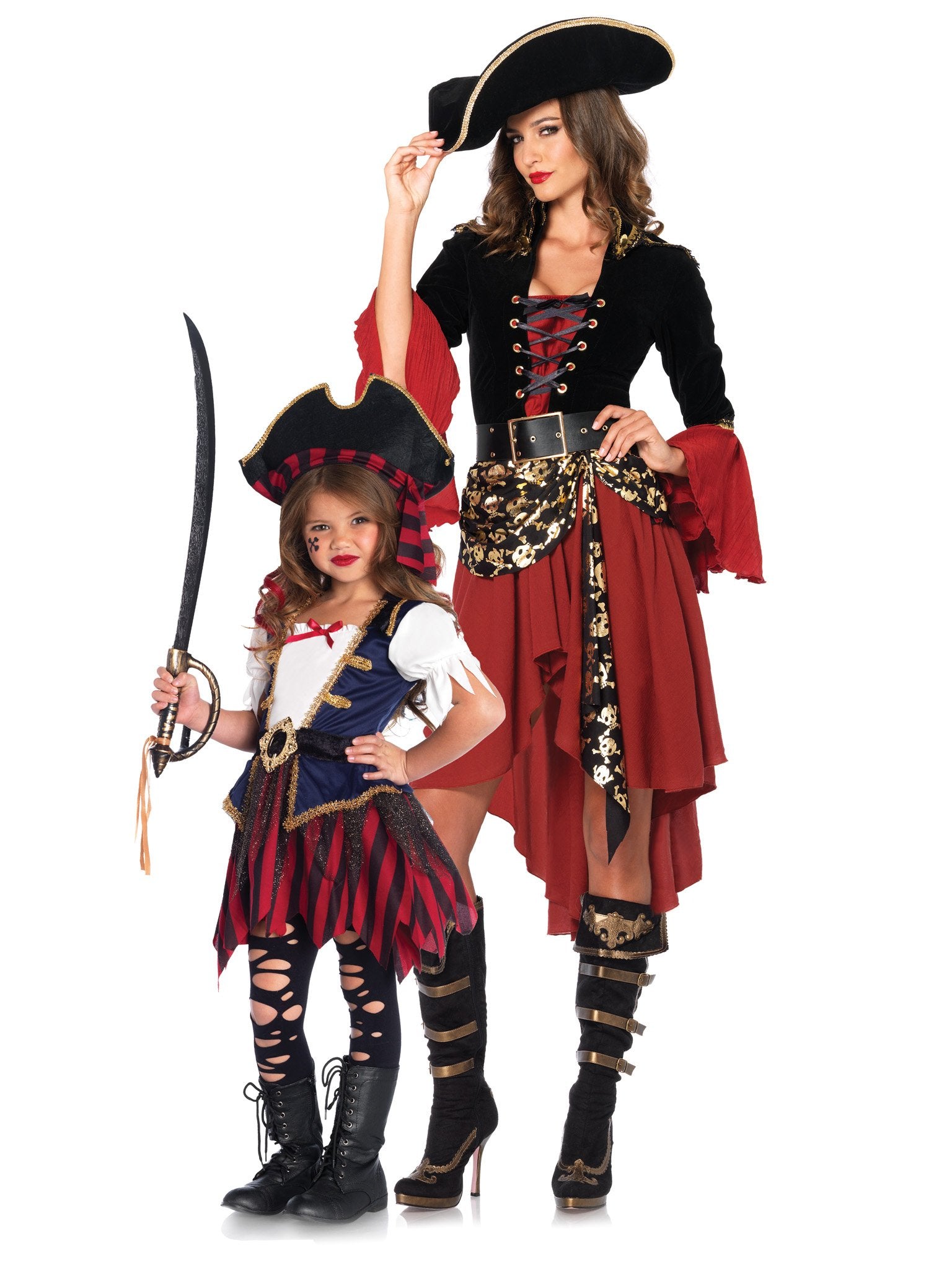 Caribbean Pirate Costume, Girl's Halloween Costumes | Leg Avenue