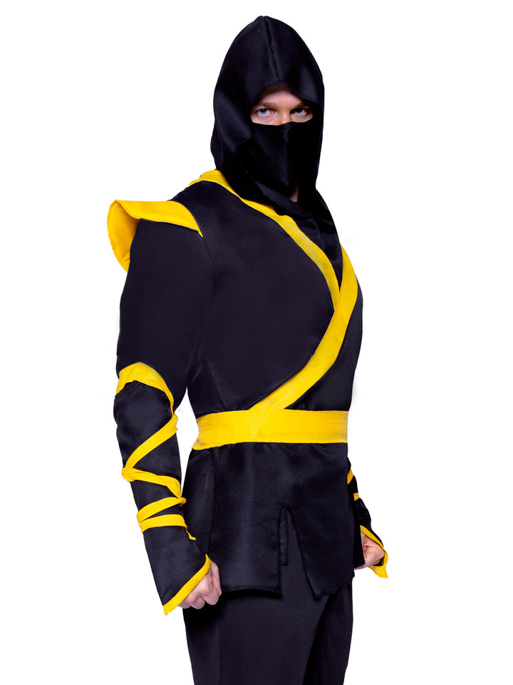 Yellow Ninja Men's Costume