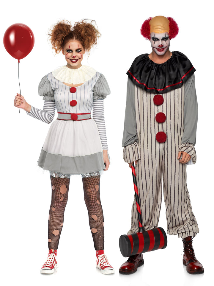 Creepy Clown Costume, Scary Circus Costumes | Leg Avenue