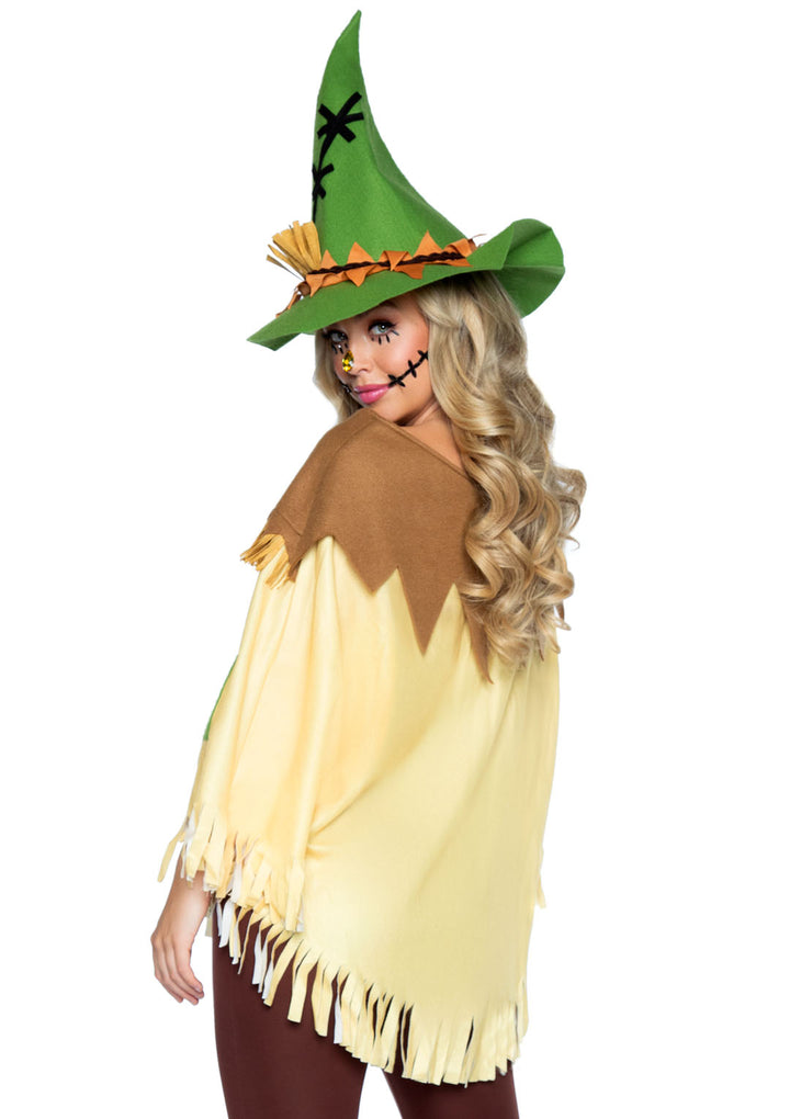 Leg Avenue Scarecrow Poncho With Matching Hat
