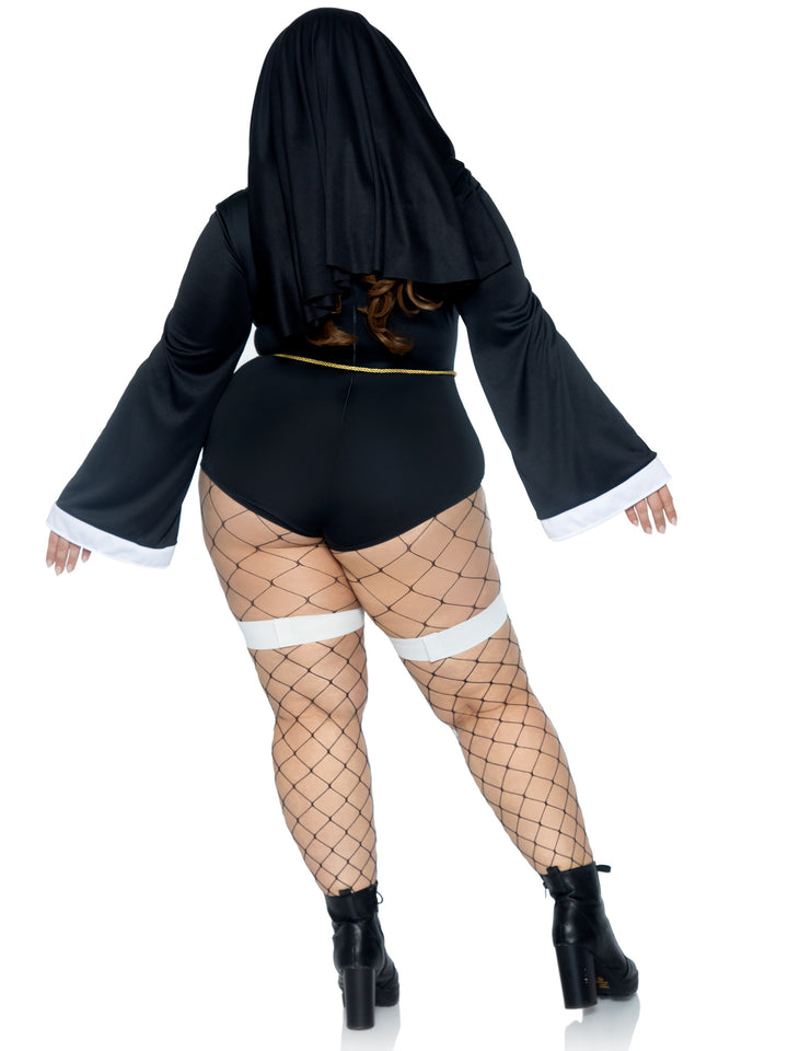Leg Avenue Plus Sister Sin Nun Costume