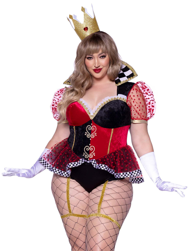 Plus Size Ravishing Red Queen of Hearts Costume