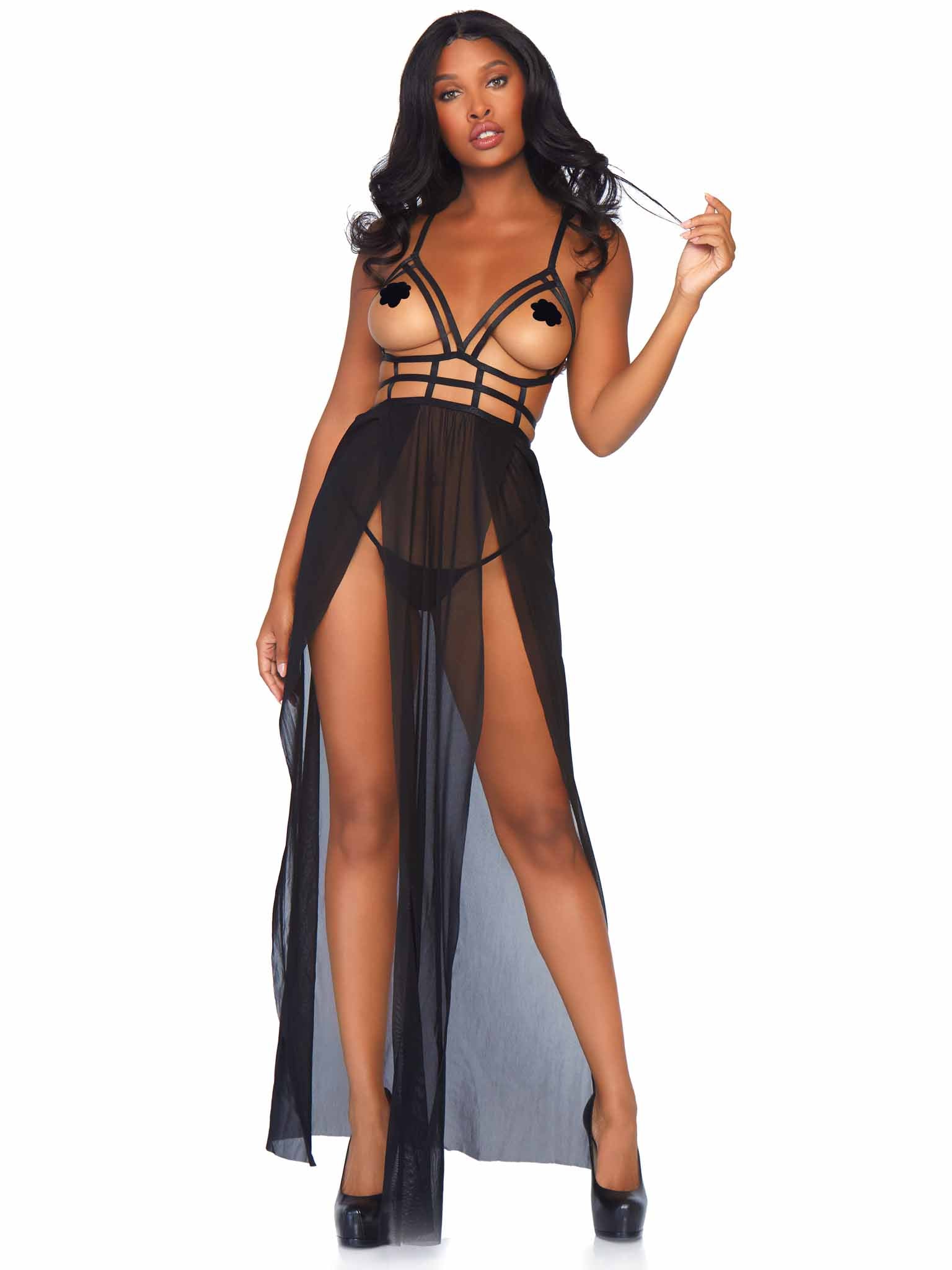 Shops lingerie gown