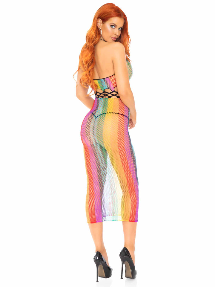 Leg Avenue My Crush Rainbow Bodycon Dress
