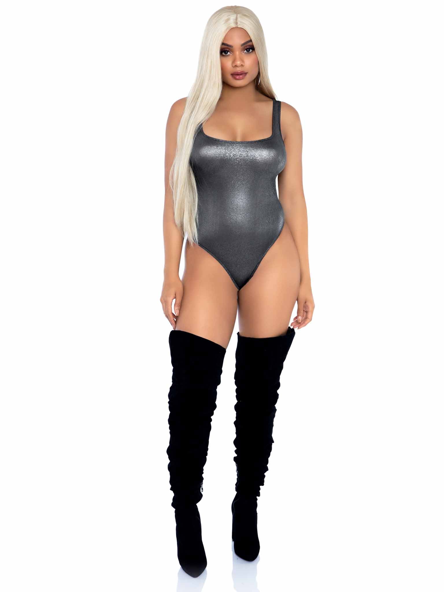 Silver clearance bodysuit outfit